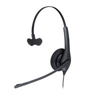 Jabra Biz 1500 Mono Headset Bedraad Hoofdband Kantoor/callcenter Bluetooth Zwart - thumbnail