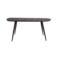 Housecraft living Webster Eettafel Rechthoekig Hout 118x90 cm Bruin