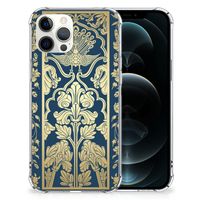 iPhone 12 Pro Max Case Beige Flowers - thumbnail