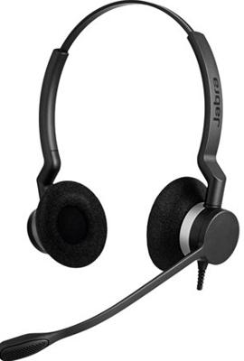 Jabra Biz 2300 QD Duo Headset Bedraad Hoofdband Kantoor/callcenter Zwart Jabra Biz 2300 QD Duo Headset Bedraad Hoofdband Kantoor/callcenter Zwart