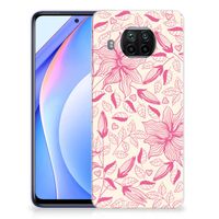 Xiaomi Mi 10T Lite TPU Case Pink Flowers - thumbnail