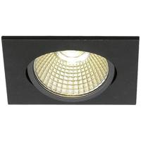 SLV 1001991 NEW TRIA 68 LED-inbouwlamp LED vast ingebouwd Zwart