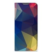 OPPO A96 | A76 Stand Case Polygon Dark - thumbnail