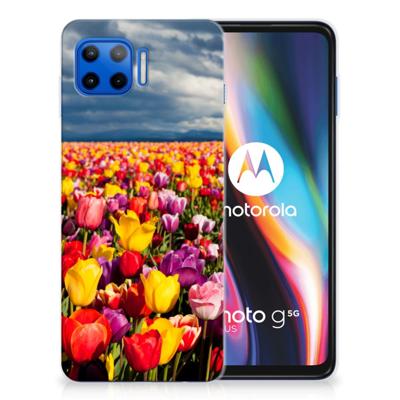 Motorola Moto G 5G Plus TPU Case Tulpen Motorola Moto G 5G Plus TPU Case Tulpen