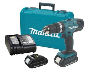 Makita DHP453SYE 18 V Li-ion klopboormachine in koffer | 2 accu&apos;s