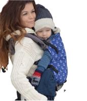 Luna Dream draagzak Grow Up Forest katoen grijs/groen