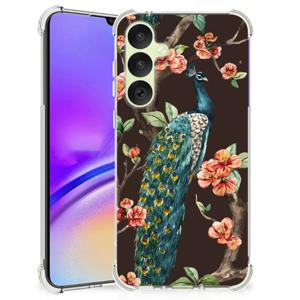 Samsung Galaxy A35 Case Anti-shock Pauw met Bloemen