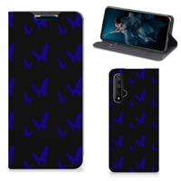 Honor 20 | Huawei Nova 5T Hoesje met Magneet Vlinder Patroon