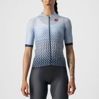 Castelli Climber&apos;s 2.0 fietsshirt korte mouw licht blauw dames M - thumbnail