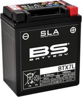 BS Battery 300673 BTX7L AGM SLA motorfietsaccu, zwart
