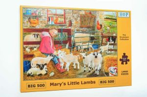 Mary&apos;s Little Lambs Puzzel 500 XL Stukjes