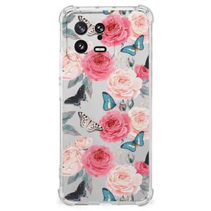 Xiaomi 13 Case Butterfly Roses