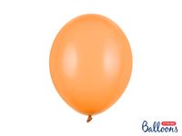 Ballonnen Pastel lichtoranje - 10 Stuks - thumbnail