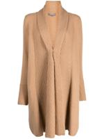 N.Peal Ribgebreide vestjas - Bruin