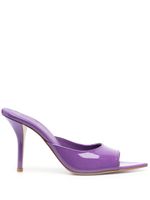 GIABORGHINI mules Perni 100 mm en cuir - Violet