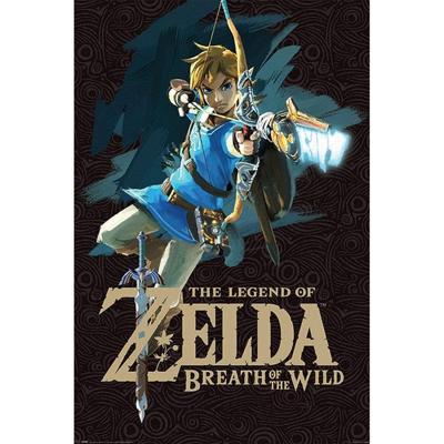 Poster The Legend of Zelda Breath of the Wild Game Cover 61x91,5cm Poster The Legend of Zelda Breath of the Wild Game Cover 61x91,5cm