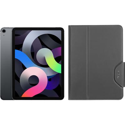 Apple iPad Air (2020) 10.9 inch 256 GB Wifi + 4G Space Gray + Targus VersaVu Book Case Apple iPad Air (2020) 10.9 inch 256 GB Wifi + 4G Space Gray + Targus VersaVu Book Case