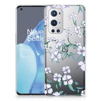 OnePlus 9 Pro Uniek TPU Case Blossom White - thumbnail