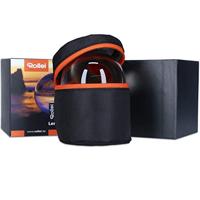 Rollei Lensball 60 mm glazen bol, kristallen bol, fotobol met opbergtas en microvezel reinigingsdoek voor glazen balfotografie