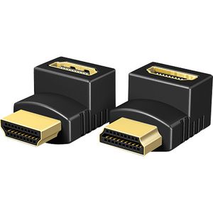 2x HDMI hoek adapters Adapter