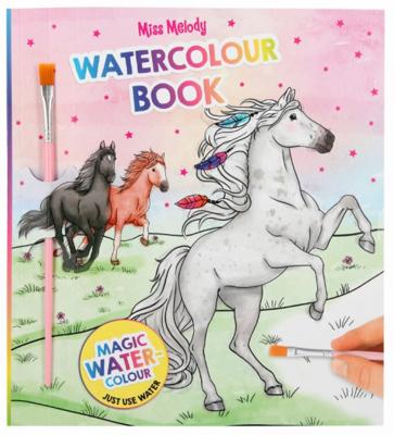 Miss Melody kleurboek Water Colours meisjes 22 cm papier Miss Melody kleurboek Water Colours meisjes 22 cm papier