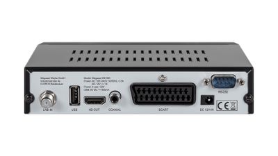 MegaSat HD 390 DVB-S2 receiver Front-USB Aantal tuners: 1