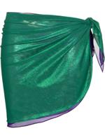 Oséree paréo à design superposé - Violet