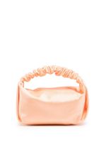 Alexander Wang mini sac Scrunchie à ornements en cristal - Orange - thumbnail