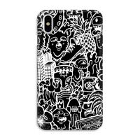 Vexx Black Mixtape: iPhone XS Tough Case