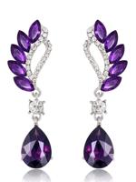 Water Laten vallen Kristal oorbellen