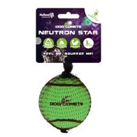 Dog Comets Neutron Star - Hondenbal met piep - Ø 7,5 cm - hondenspeelgoed - tennisbal - bouncing tennisbal - 1 stuk - groen