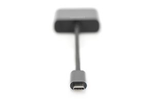 Digitus TV, monitor Adapter [1x USB-C stekker - 1x HDMI-bus] DA-70852 15.00 cm