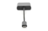 Digitus TV, monitor Adapter [1x USB-C stekker - 1x HDMI-bus] DA-70852 15.00 cm - thumbnail