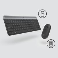Logitech NL Logitech MK470 Wireless Slim Desktopset US Layout