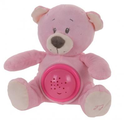 Tender Toys knuffelbeer roze 20 cm