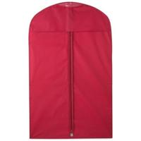 Beschermhoes voor kleding 100 x 60 cm - 2x - Rood - Kledinghoezen - Kleding opbergen/opruimen