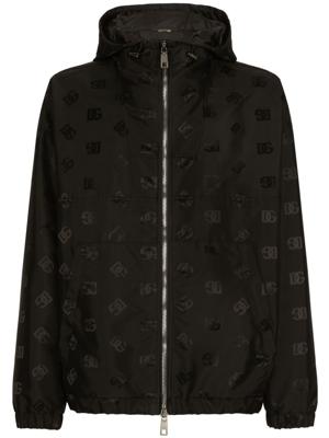 Dolce & Gabbana Jack met monogram en capuchon - Zwart