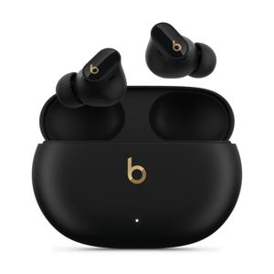 Beats Studio Buds Plus In Ear oordopjes HiFi Bluetooth Stereo Zwart/goud Noise Cancelling, Ruisonderdrukking (microfoon) Oplaadbox, Bestand tegen zweet,