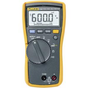 Fluke 114 Multimeter Digitaal CAT III 600 V Weergave (counts): 6000