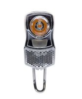 Simson koplamp Clearly led batterij zwart - thumbnail