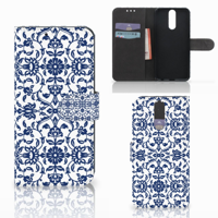 Huawei Mate 10 Lite Hoesje Flower Blue