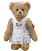 Clemens knuffelbeer Teddy Karla junior 26 cm pluche lichtbruin