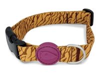 Morso Halsband hond gerecycled jungle drum oranje - thumbnail