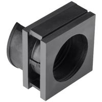 HellermannTyton VP-L_32-33_Ins-sgl-PL-BK eenvoudige tuit halogeenvrij TPE zwart