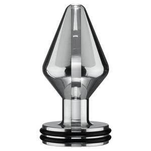 ElectraStim Midi Classic Electro Butt Plug Buttplug Zilver Metaal 1 stuk(s)