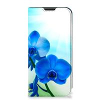 Samsung Galaxy Xcover 6 Pro Smart Cover Orchidee Blauw - Cadeau voor je Moeder - thumbnail