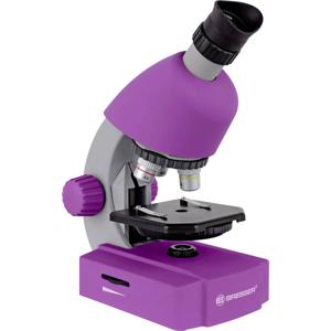 Bresser Optik 8851300GSF000 violet Kindermicroscoop Monoculair 640 x Doorvallend licht