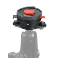 Tigra Sport FitClic Neo RAM Motorfiets Stuur Mount voor Smartphones - Zwart