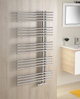 Sapho Nympha handdoekradiator chroom 60x112cm 354W - thumbnail