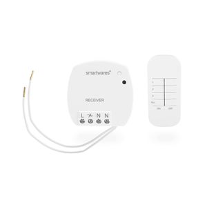 Smartwares SH4-99560 FSK 433 MHz Draadloze schakelaar, Afstandsbediening Met dimfunctie SH4-99560